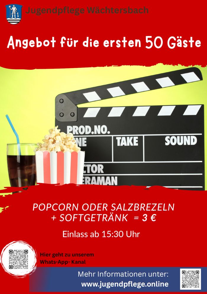 Filmnachmittag am 24.10.2025 Filmnachmittag am 24.10.2025