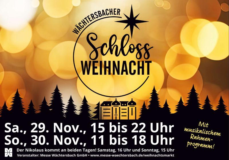 Wächtersbacher Schlossweihnacht 2025 Wächtersbacher Schlossweihnacht 2025