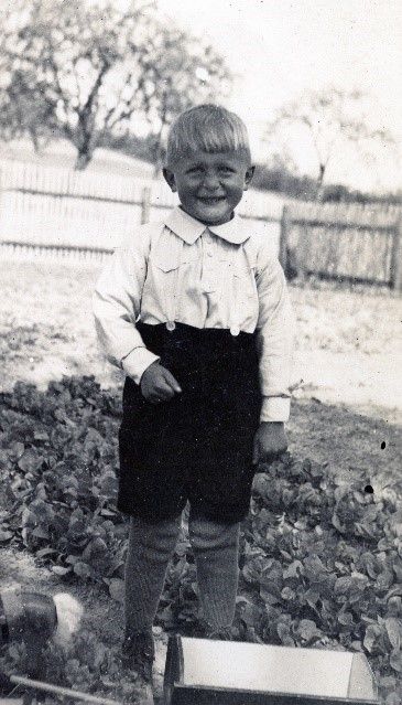 Heinz Rasch als Kind Heinz Rasch als Kind