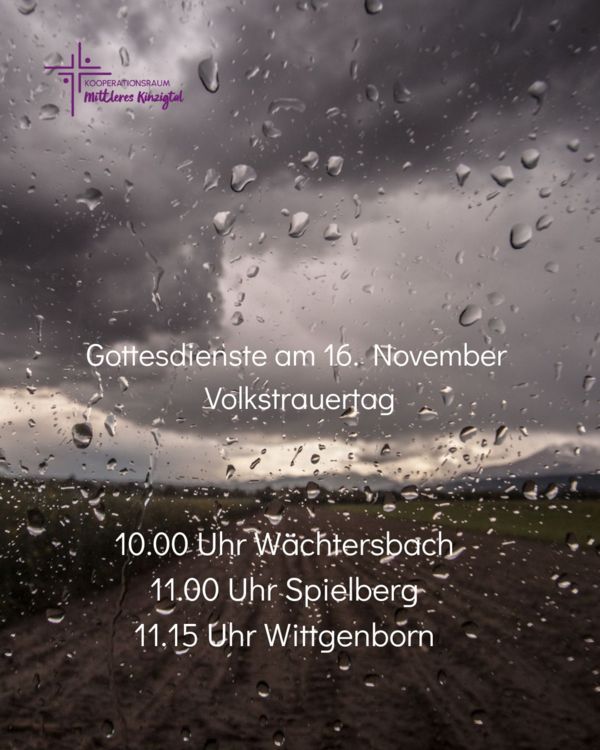 Gottesdienst zum Volkstrauertag 2025