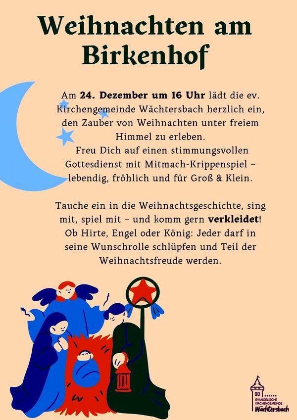 Krippenspiel auf dem Birkenhof