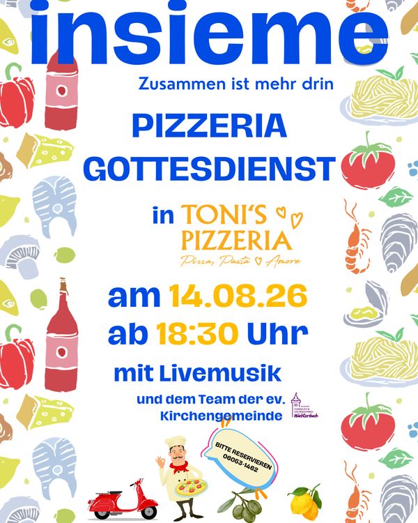 Pizza-Gottesdienst