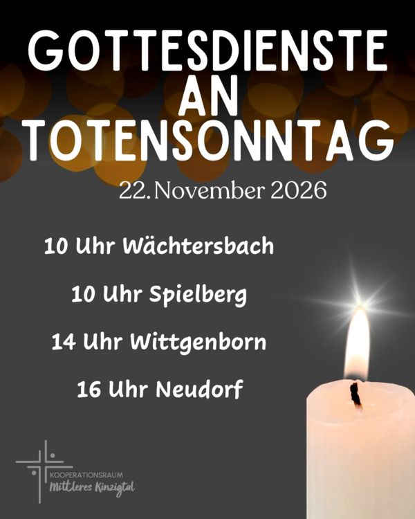 Gottesdienst am 22.11.2026