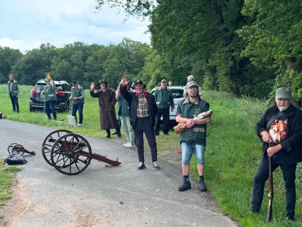 Die Böllerschützen des Schützenvereins Die Böllerschützen des Schützenvereins